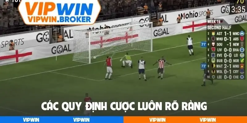 Các quy định cược luôn rõ ràng