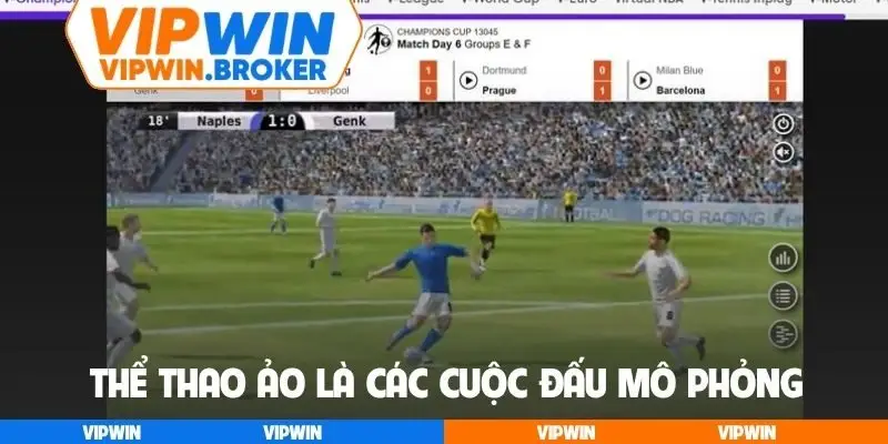 Thể thao ảo là các cuộc đấu mô phỏng